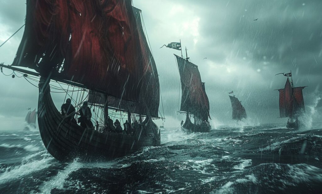 voyage de drakkars en Islande