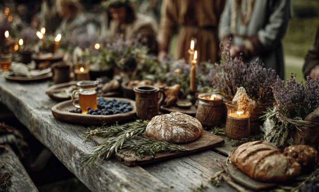 Rituels et célébrations traditionnelles viking de Litha