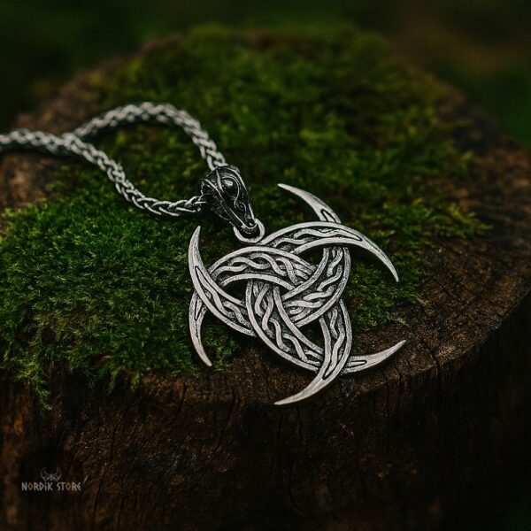 collier viking les cornes d'Odin