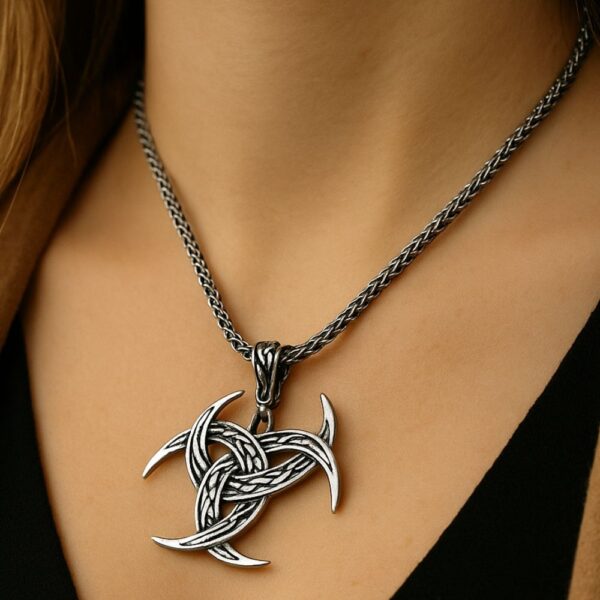 collier viking les cornes d'Odin, cadeau homme et femme