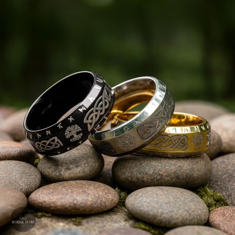 Anneaux viking des neuf mondes, cadeaux