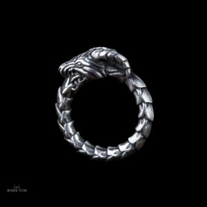Bague Viking Ouroboros Éternel - 54