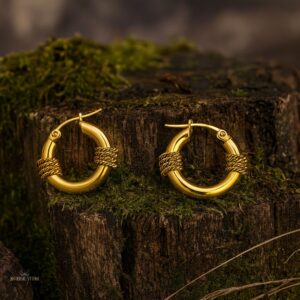 boucles d’oreilles viking de Ragnar, cadeau homme