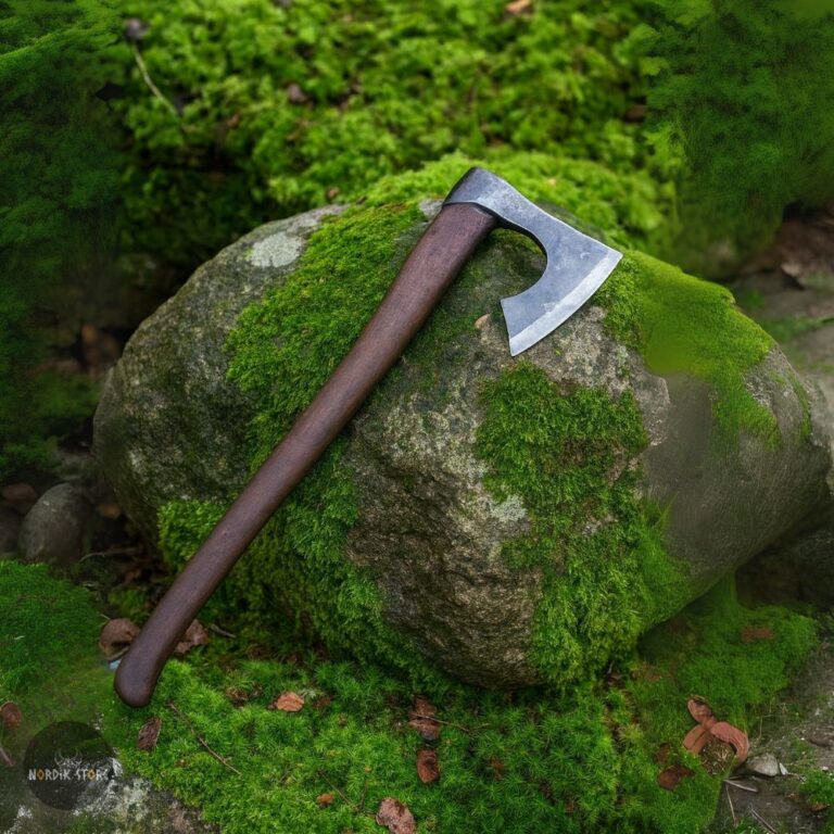 hache viking Croissant de Fer, cadeau homme