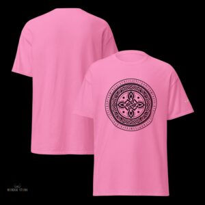 T-shirt viking le Cercle d’Éternité rose bonbon cadeaux homme et femme