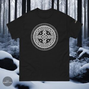 T-shirt viking le Cercle d’Éternité noir