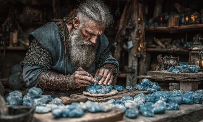 L'aigue marine était-elle utilisée par les Vikings