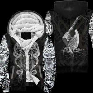 Veste viking la hache du destin, cadeau homme et ados