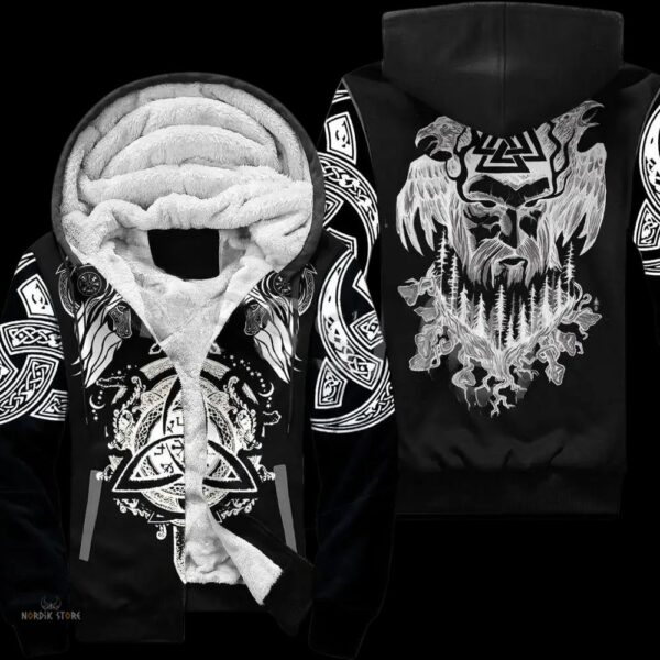 Veste viking la sagesse du nord, cadeau homme et ados