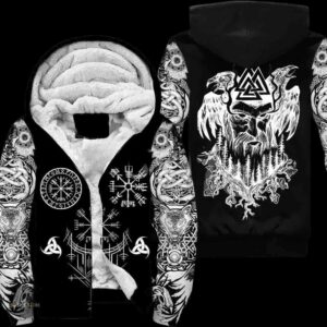 Veste viking le Vegvisir sacré, cadeau homme et ados