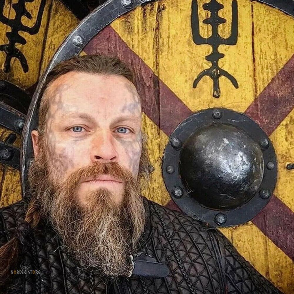 bouclier viking Soleil d’Odin Harald à la belle chevelure, cadeau