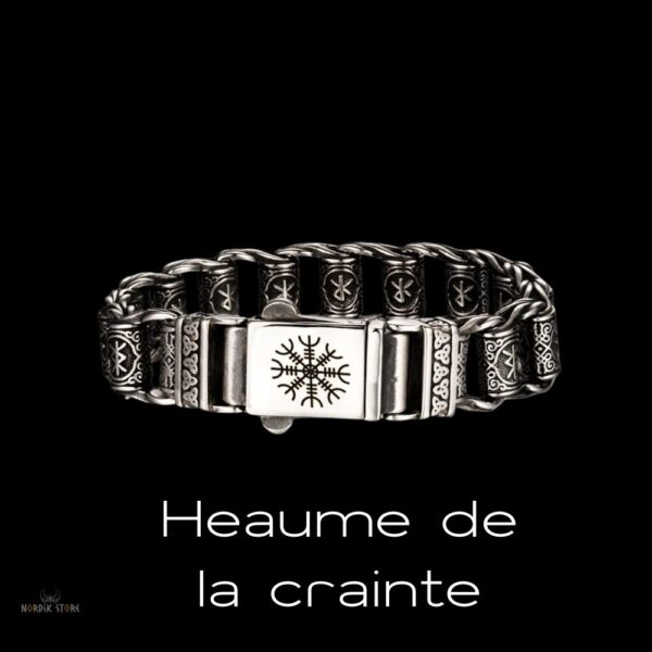 bracelet viking Héritage du Valhalla Heaume de la crainte, cadeau