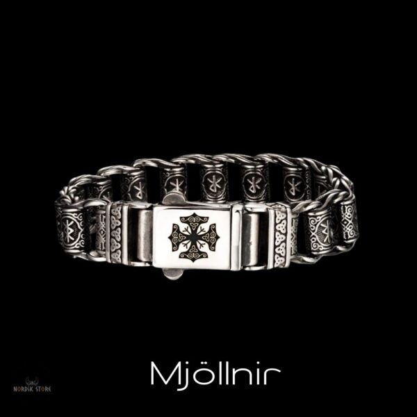 bracelet viking Héritage du Valhalla Mjöllnir, cadeau