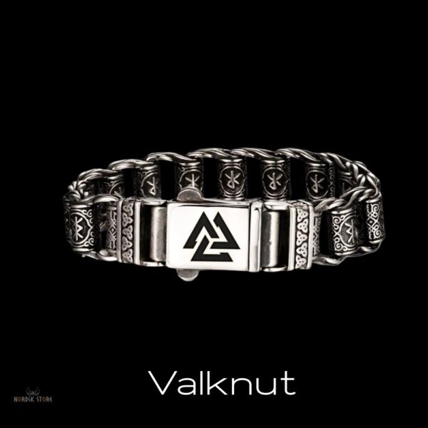 bracelet viking Héritage du Valhalla Valknut, cadeau