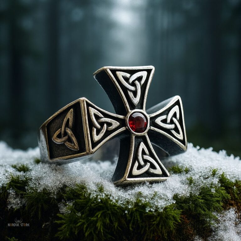 chevalière viking Harald à la Dent bleue, cadeau