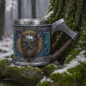 chope viking hache du Valhalla, cadeau