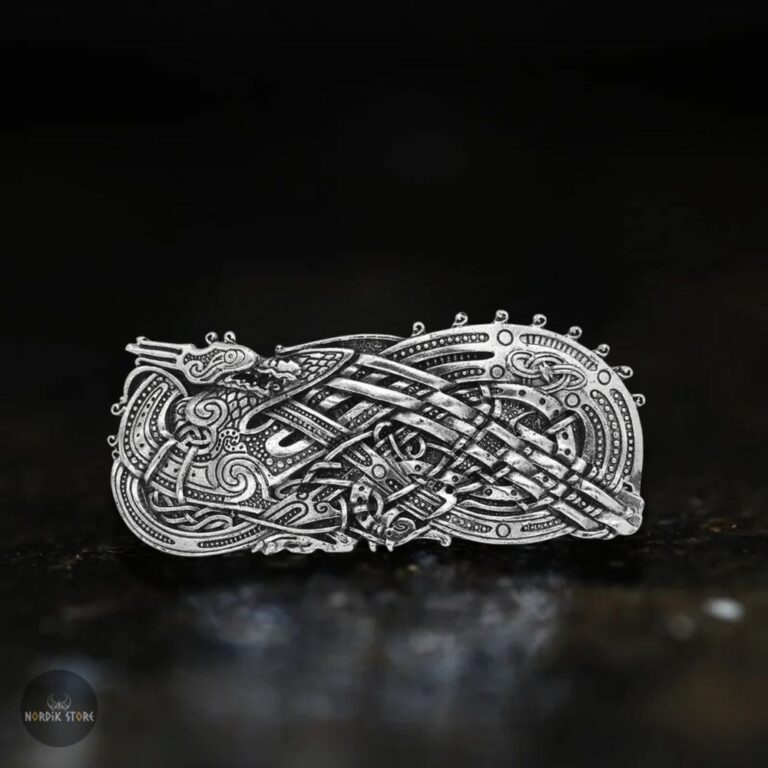 fibule viking Drakkar d’Odin, cadeau