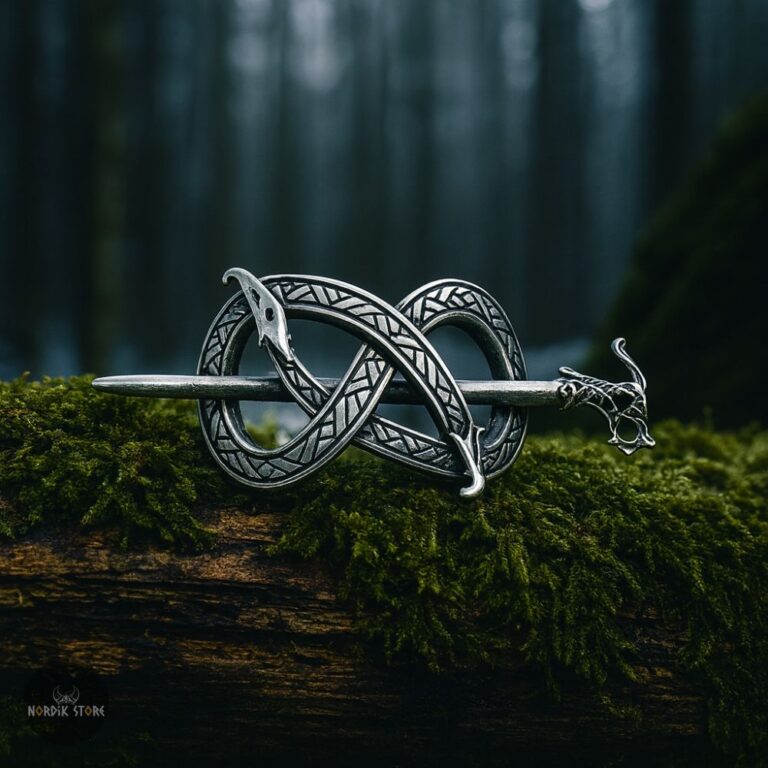 fibule viking Étreinte du Serpent, cadeau