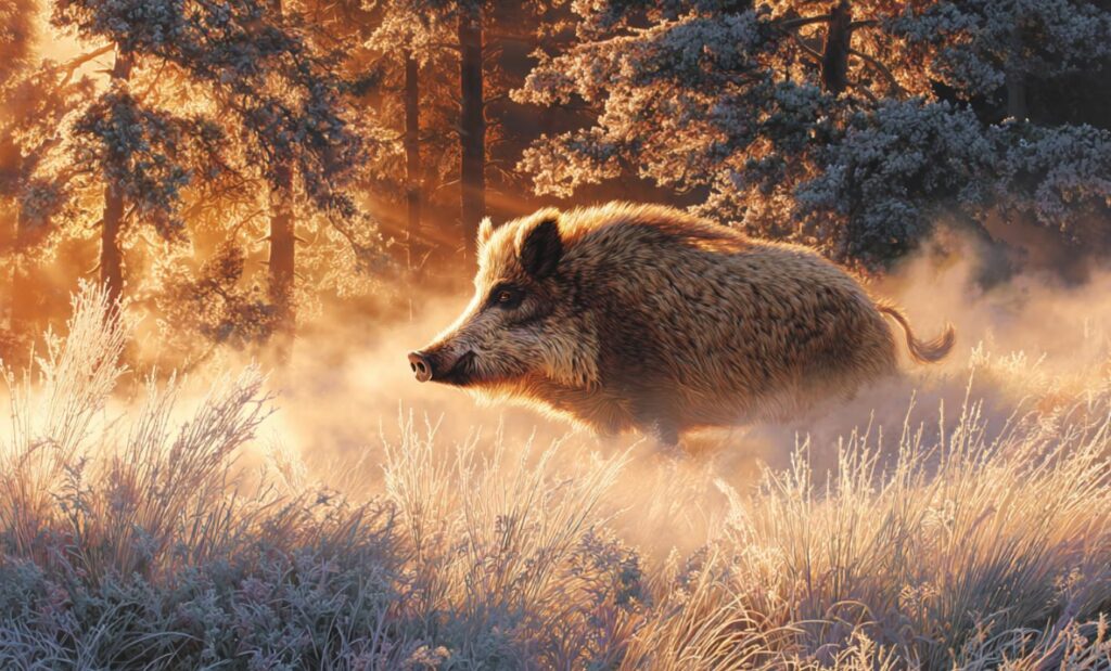 Sanglier animal totem viking