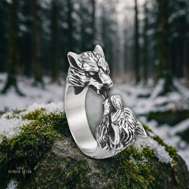anneau viking les Loups, cadeau