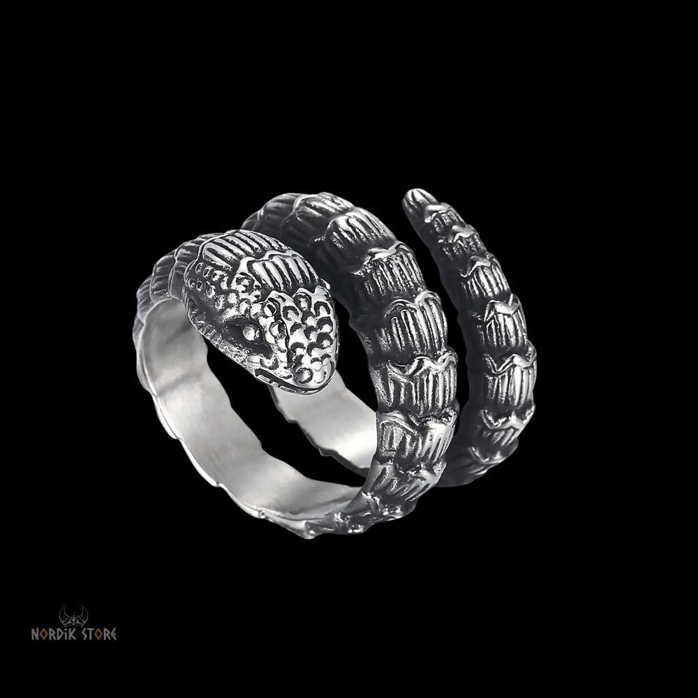 bague viking Jörmungandr, cadeau homme