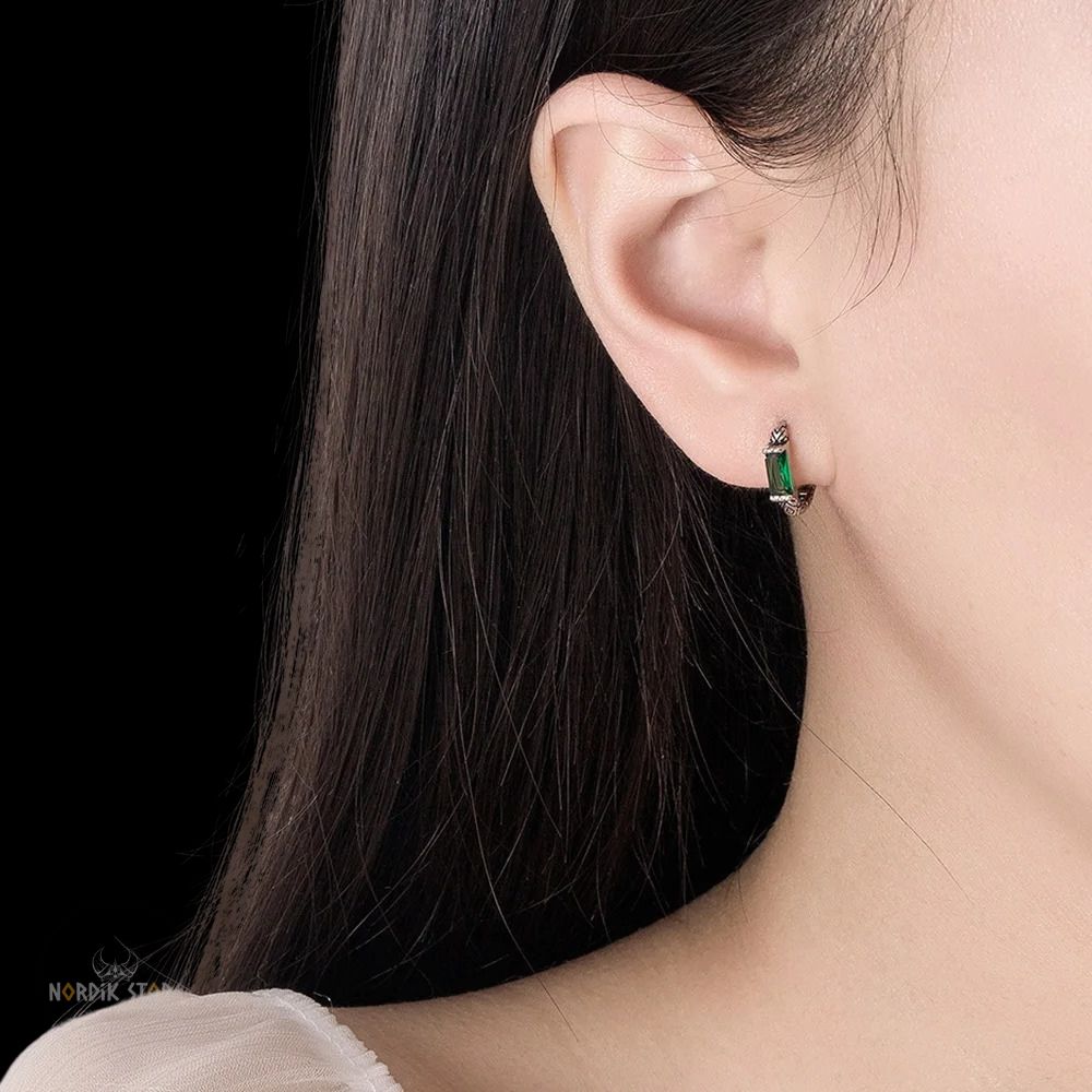 boucles d’oreilles Lignée des Reines Vikings argent, cadeau femme et ados