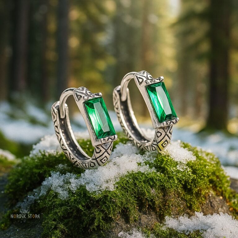 boucles d’oreilles Lignée des Reines Vikings, cadeau