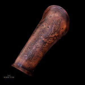 brassard viking le Mjölnir et les corbeaux d'Odin, cadeau cosplay