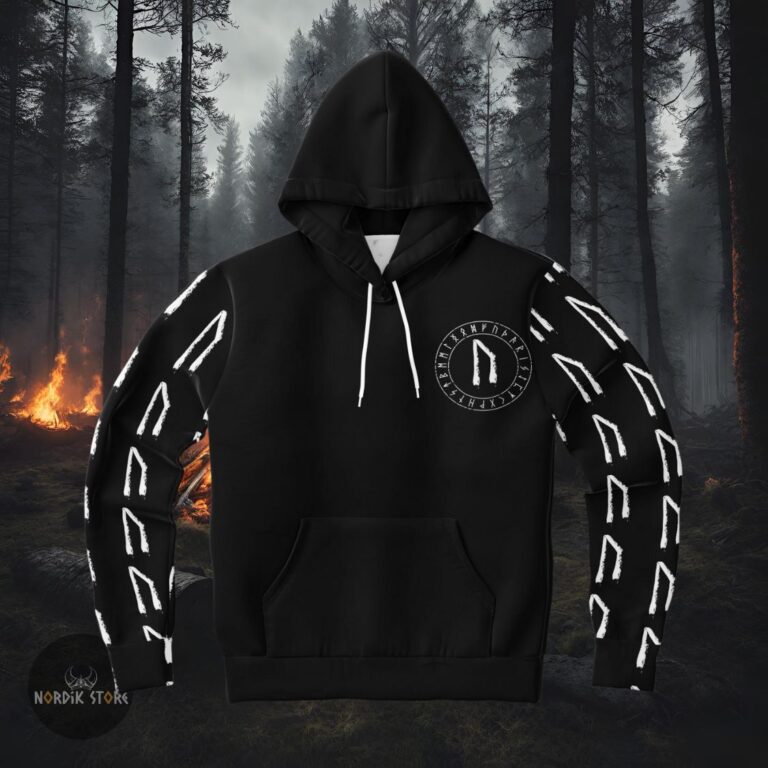hoodie viking Rune de Vitalité, cadeau