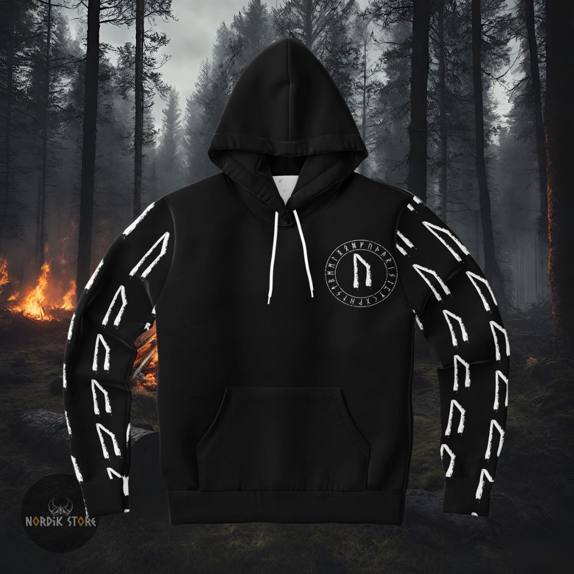 hoodie viking Rune de Vitalité, cadeau