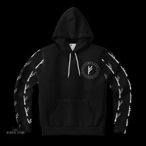 Hoodie Viking Runes de Prospérité - XL