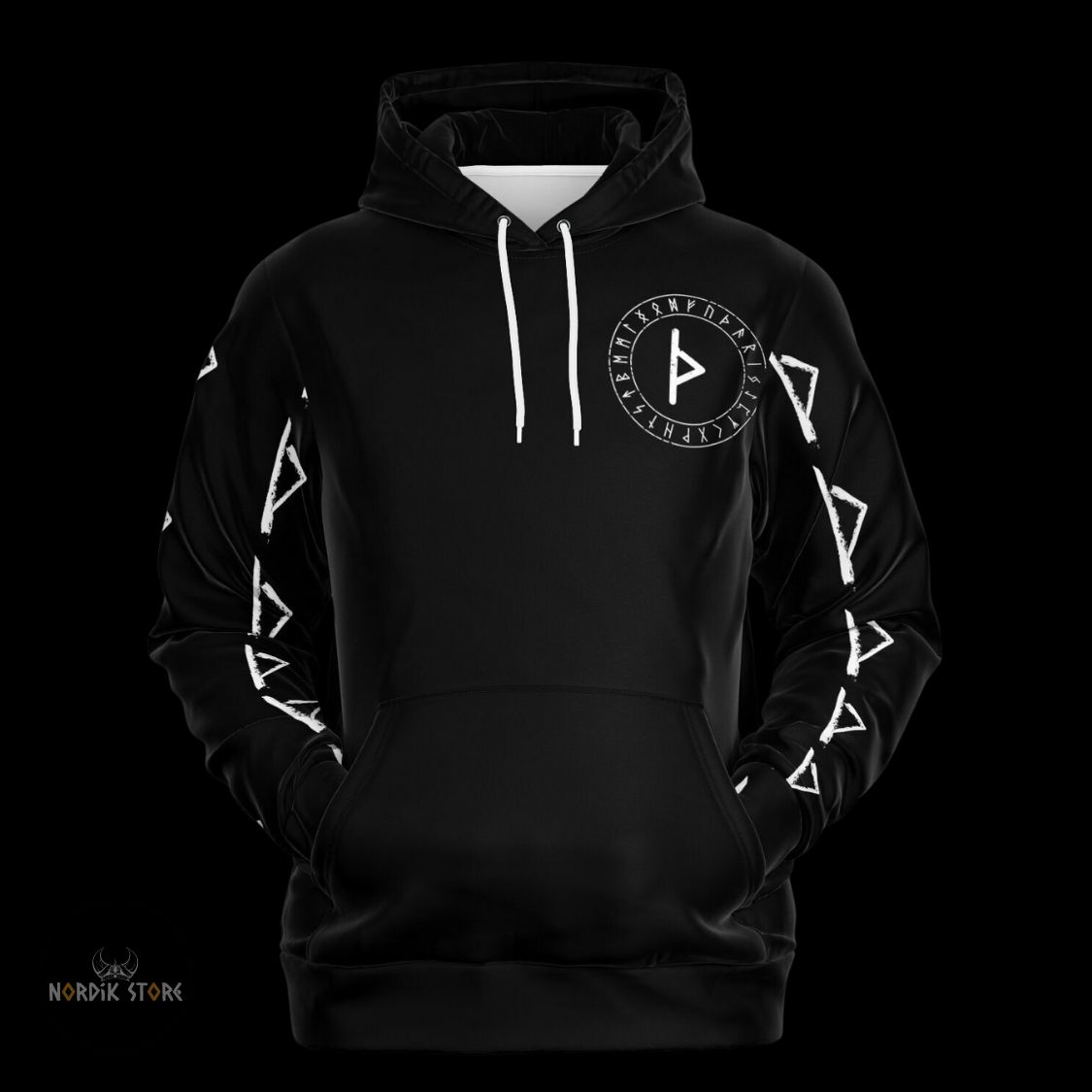hoodie viking Thurisaz – Bouclier du Nord, cadeau homme