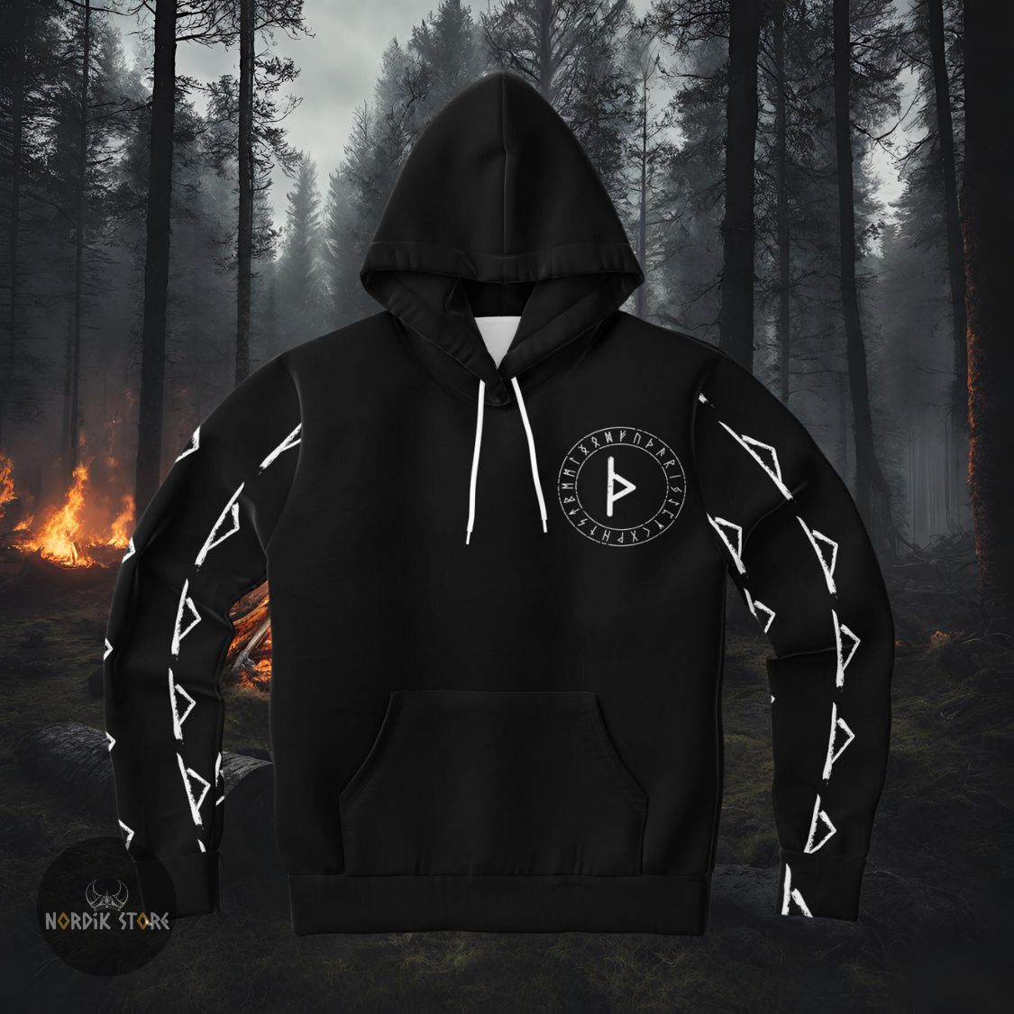hoodie viking Thurisaz – Bouclier du Nord
