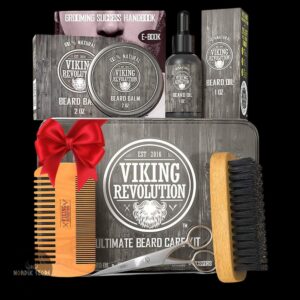 Kit viking barbe homme, cadeau