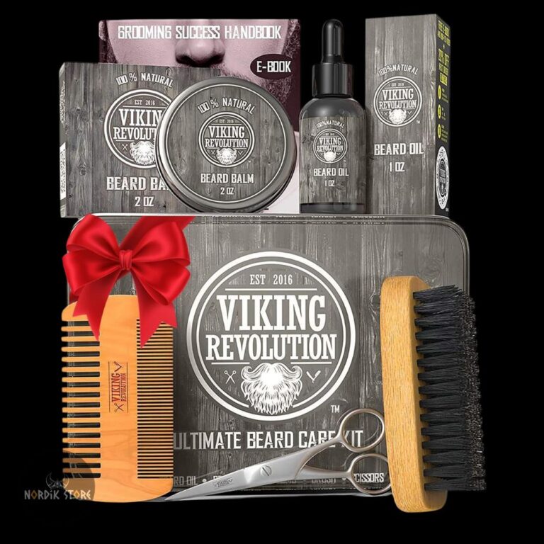 Kit viking barbe homme, cadeau