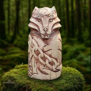 statue viking Fenrir Enchaîné, cadeau