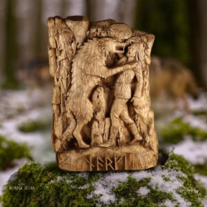statue viking Narfi, cadeau