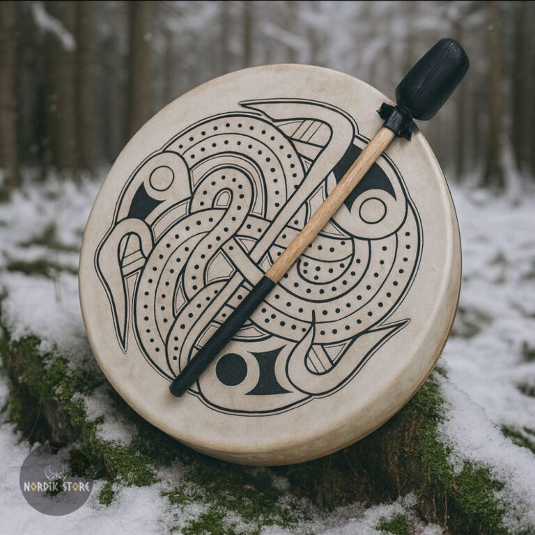 tambour chamanique viking Gotland