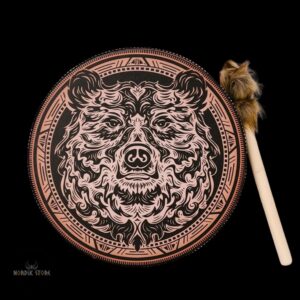tambour chamanique viking Ours, cadeau