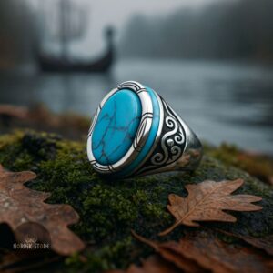 bague viking Harald à la Dent Bleue, cadeau