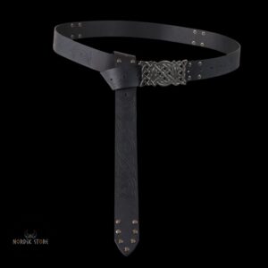 ceinture celtique nœud du guerrier noir, cadeau
