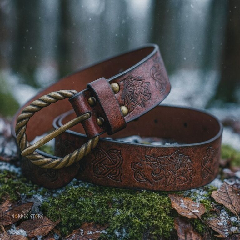 ceinture viking sceau de Fenrir