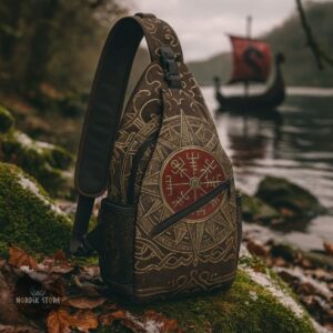 sac viking la boussole Vegvisir, cadeau homme, femme et ados
