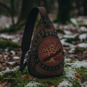 sac viking Triskel ardent, cadeau homme, femme et ados