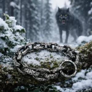 bracelet viking Chaîne de Fenrir, cadeau